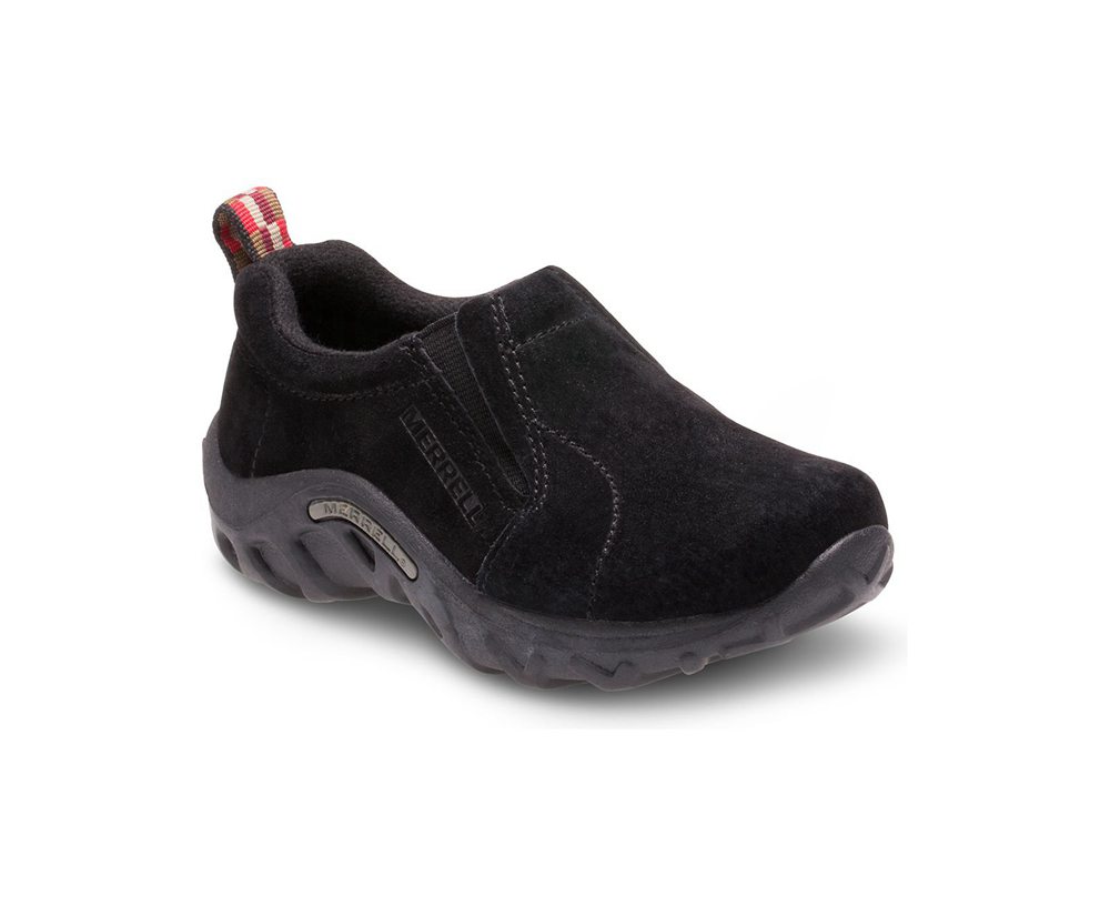 Merrell Slip Ons Black - Jungle Moc - Kids 80ECJGBFX